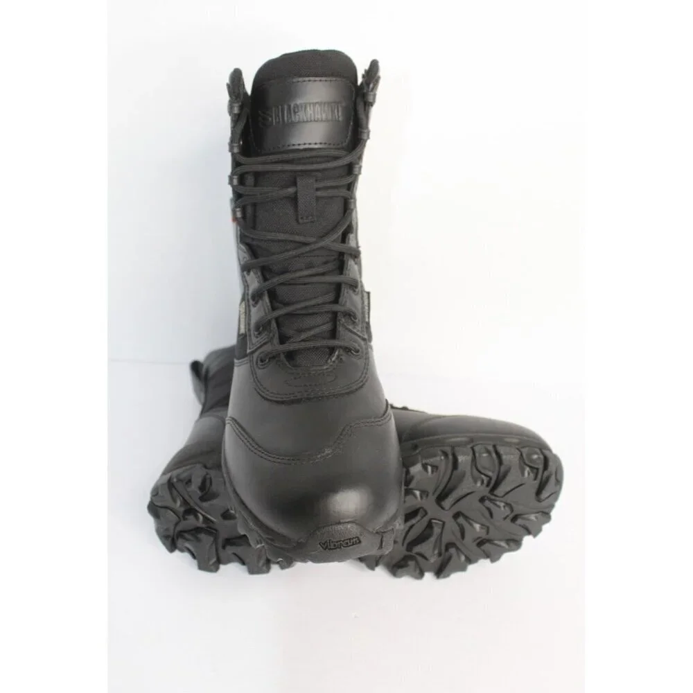 BLACKHAWK! Combat Boots‎ Men's Size 5 Black Ops Leather Waterproof Cushioned - Picture 16 of 16